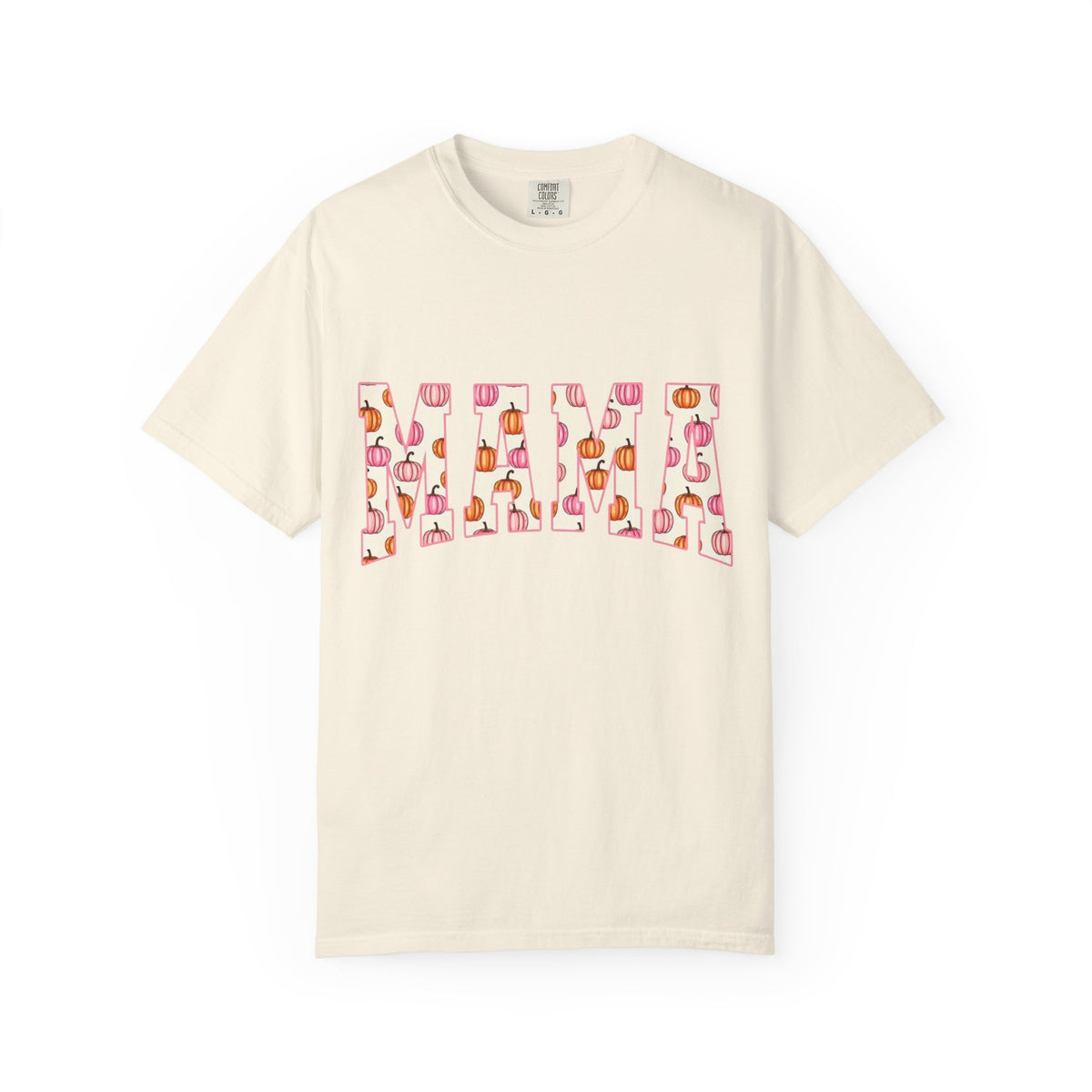 Pink Pumpkin Mama Varsity Tee