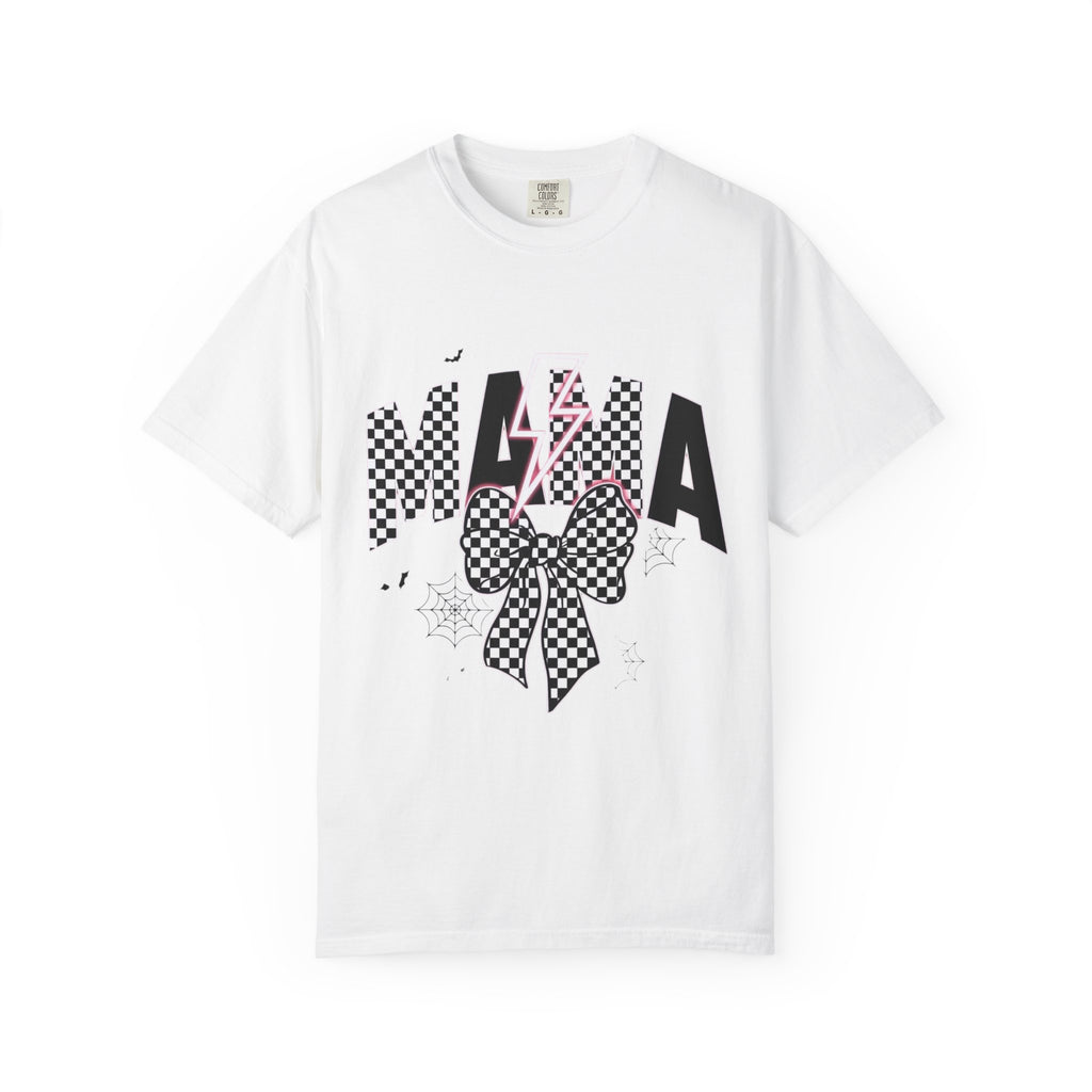Coquette Checker Mama Halloween Tee