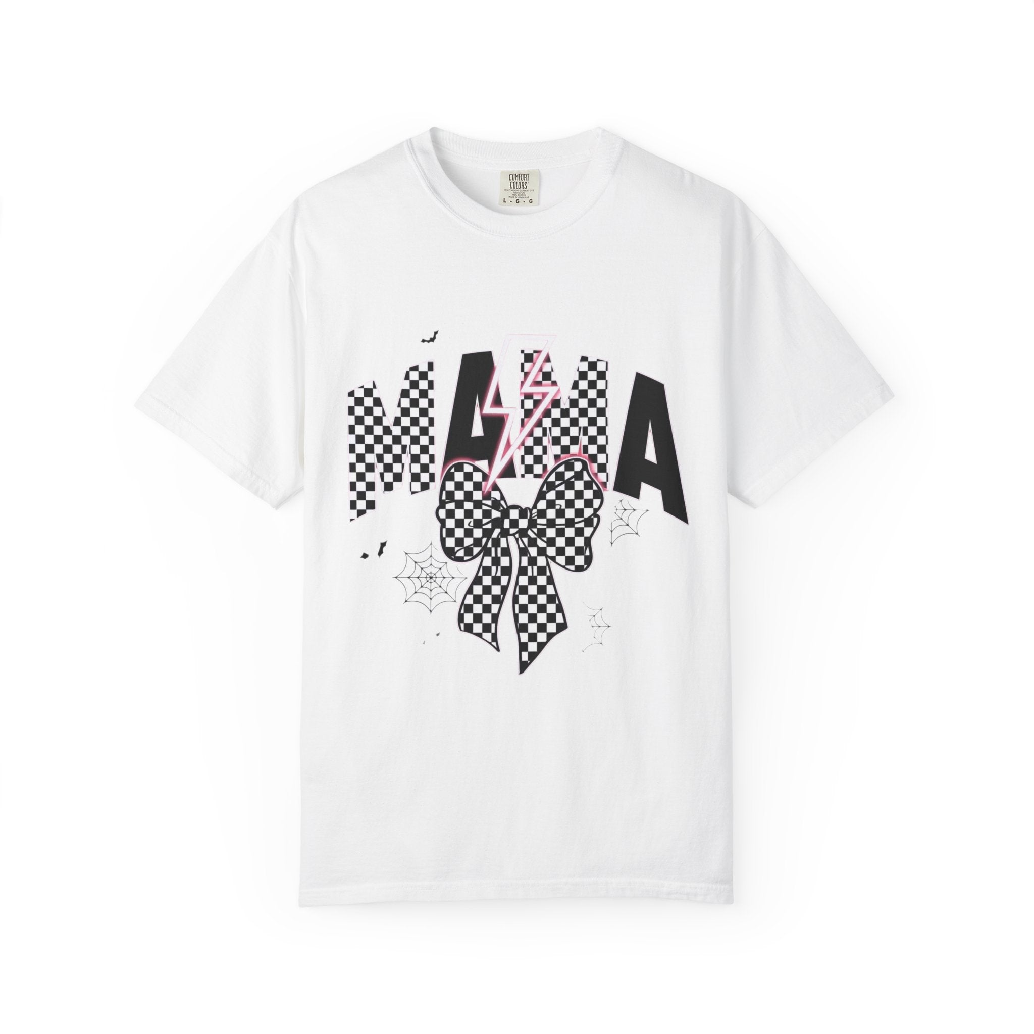 Coquette Checker Mama Halloween Tee