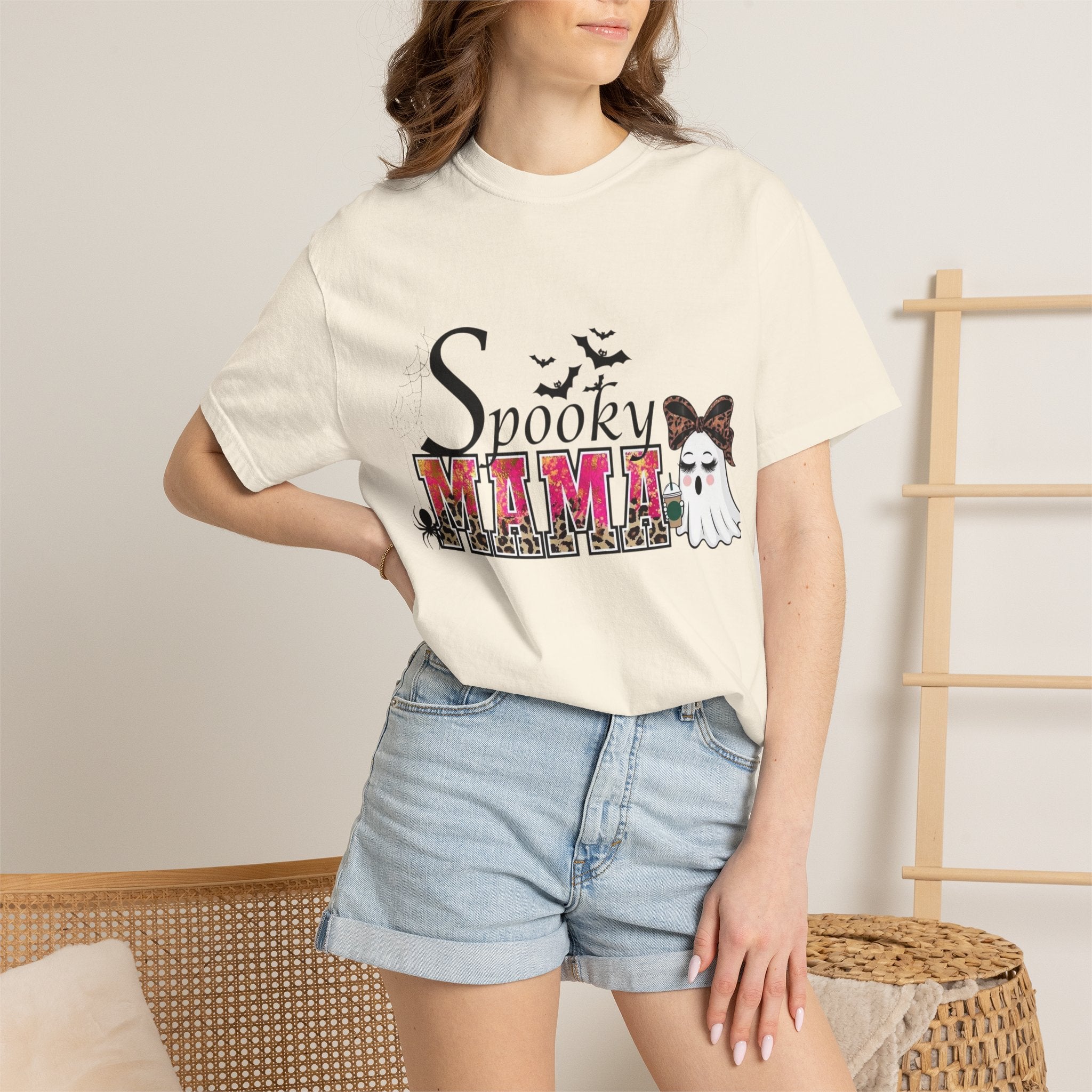 Spooky Mama Ghost Graphic Tee
