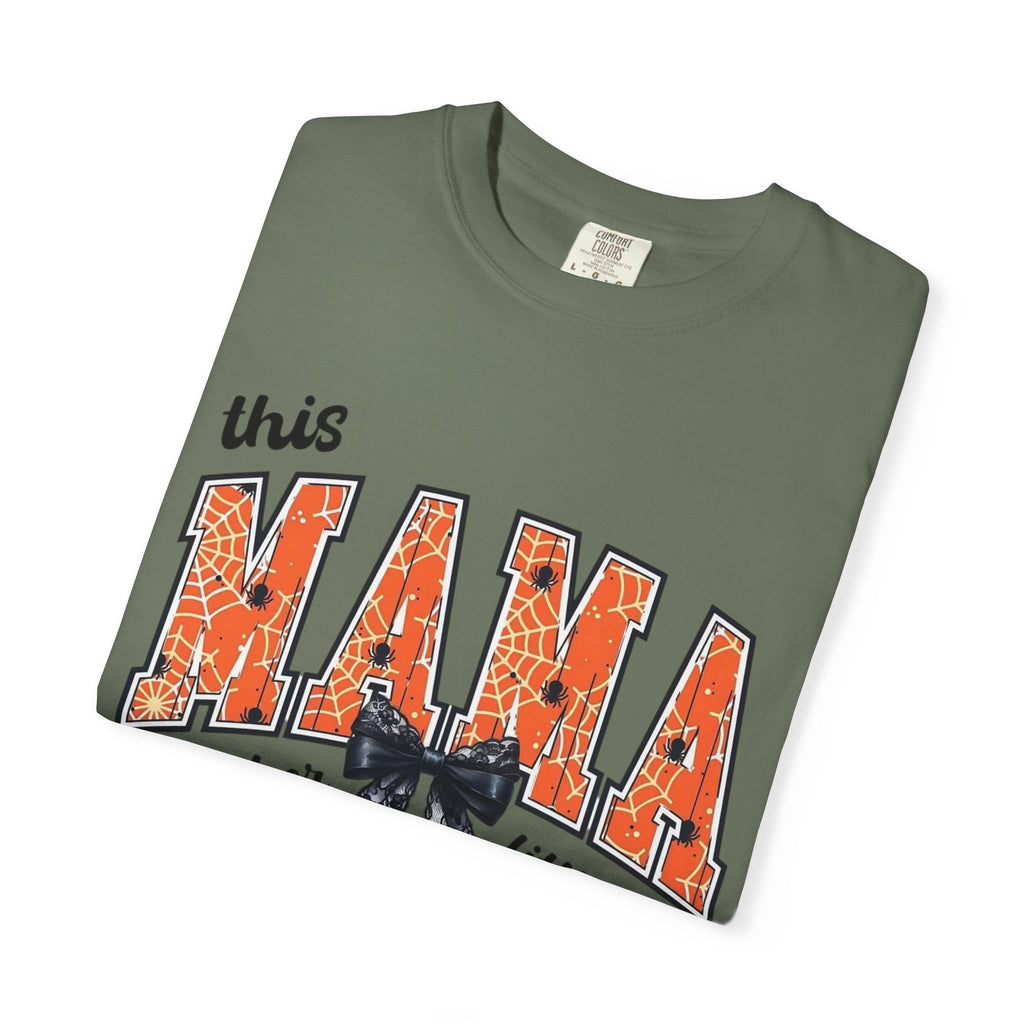 This Mama Loves Her Little Boos Coquette Halloween Tee