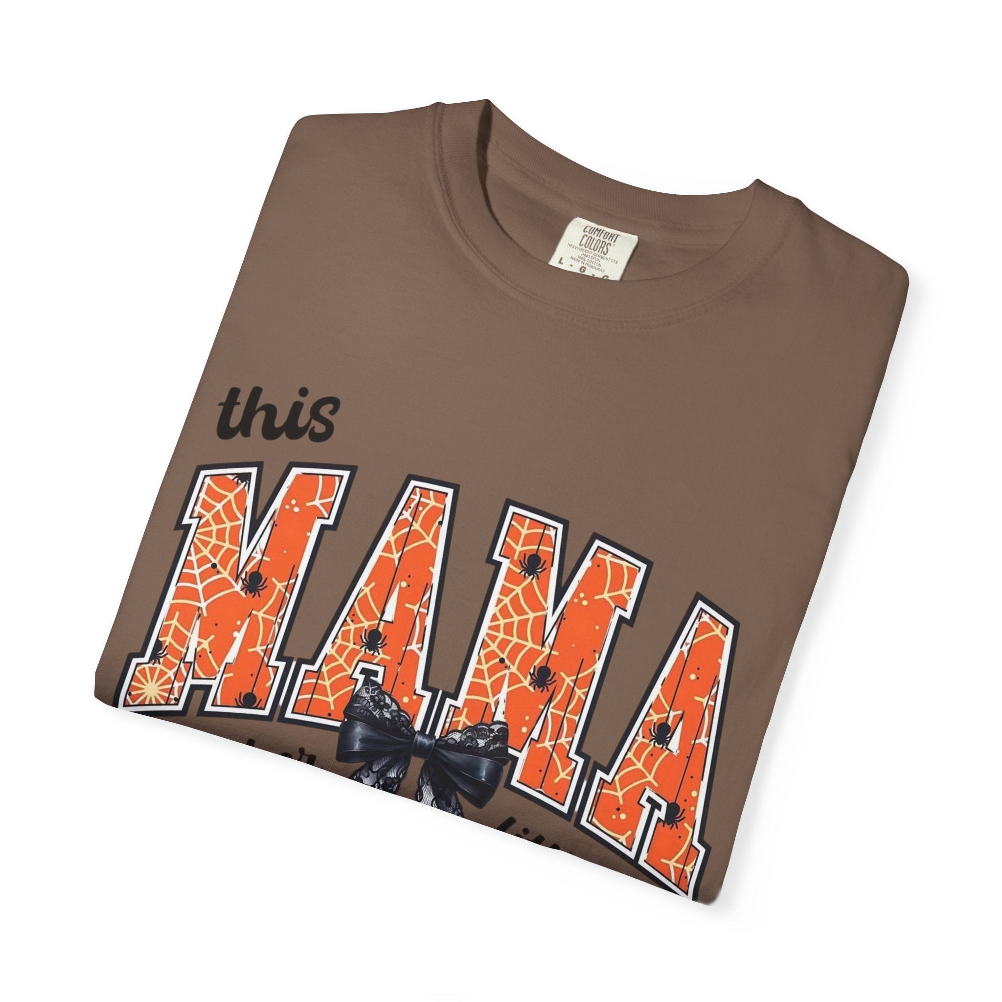 This Mama Loves Her Little Boos Coquette Halloween Tee