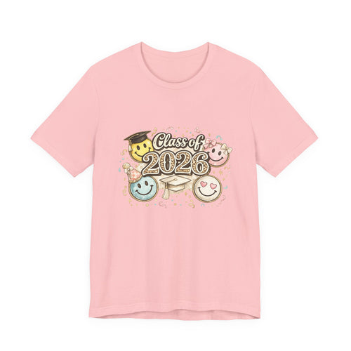 2026 Smiley Grad Tee