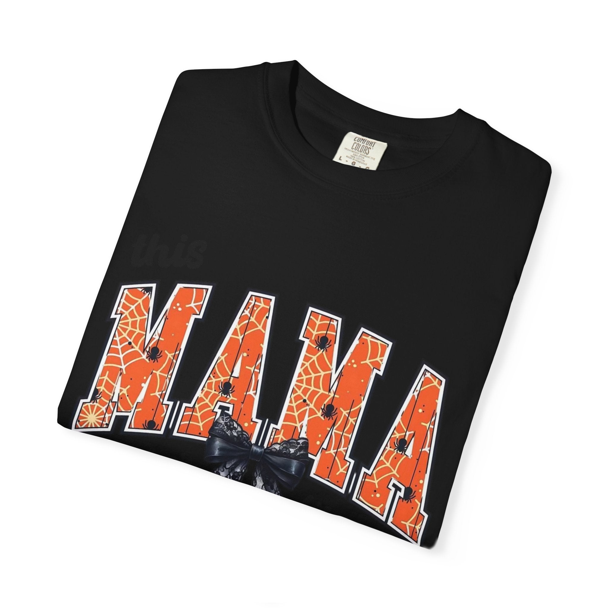 This Mama Loves Her Little Boos Coquette Halloween Tee