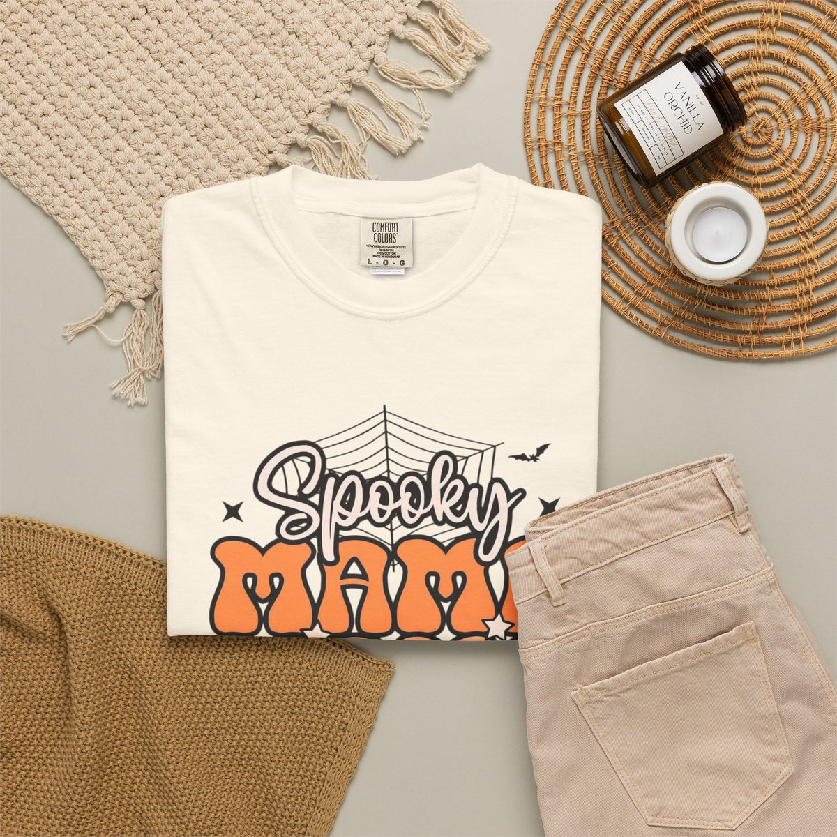 Spooky Mama Candy Corn Tee