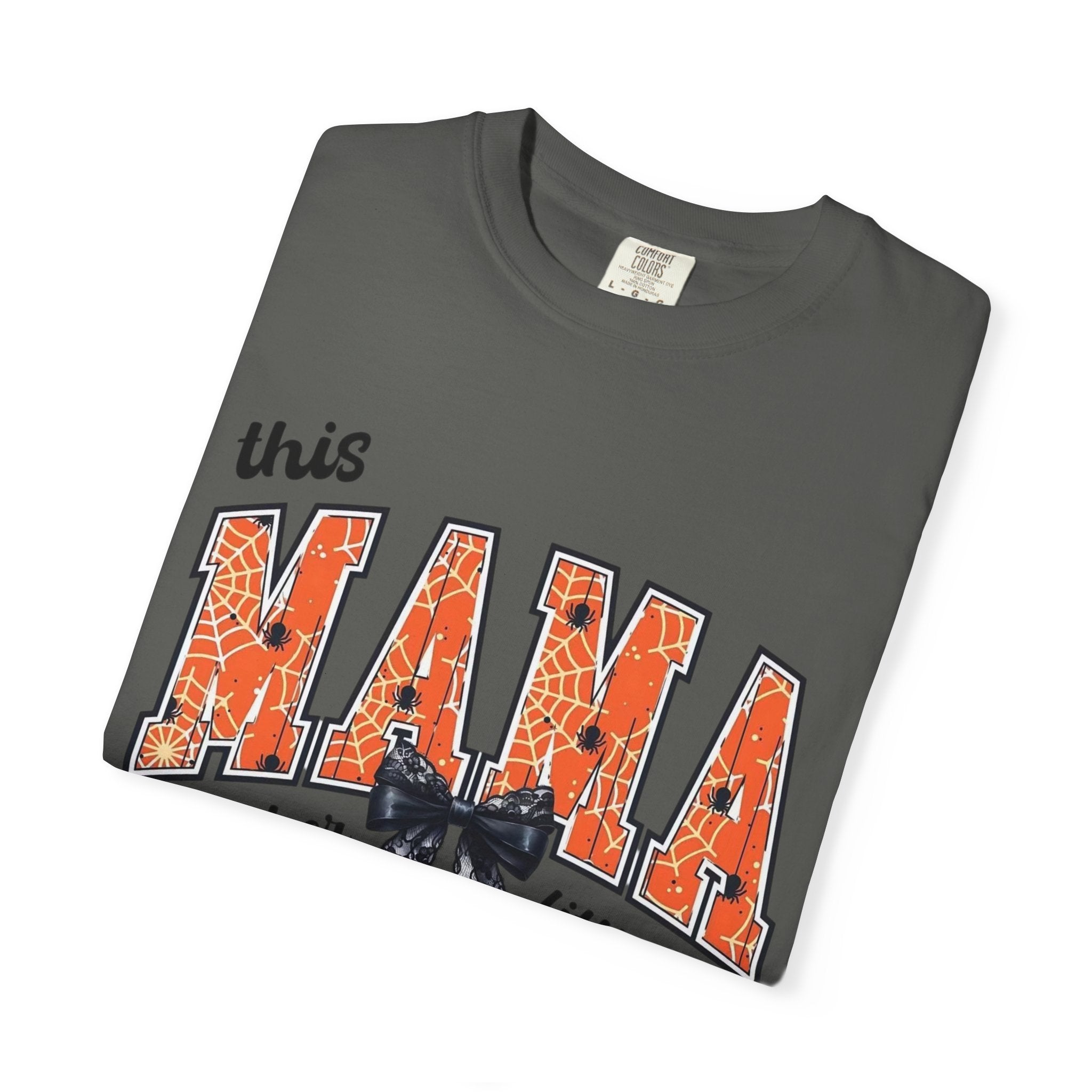 This Mama Loves Her Little Boos Coquette Halloween Tee