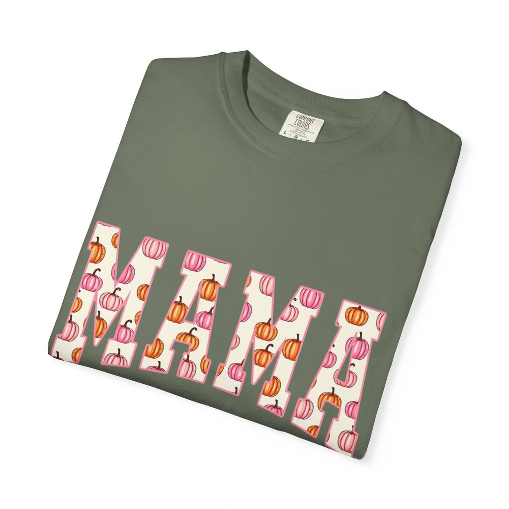 Pink Pumpkin Mama Varsity Tee