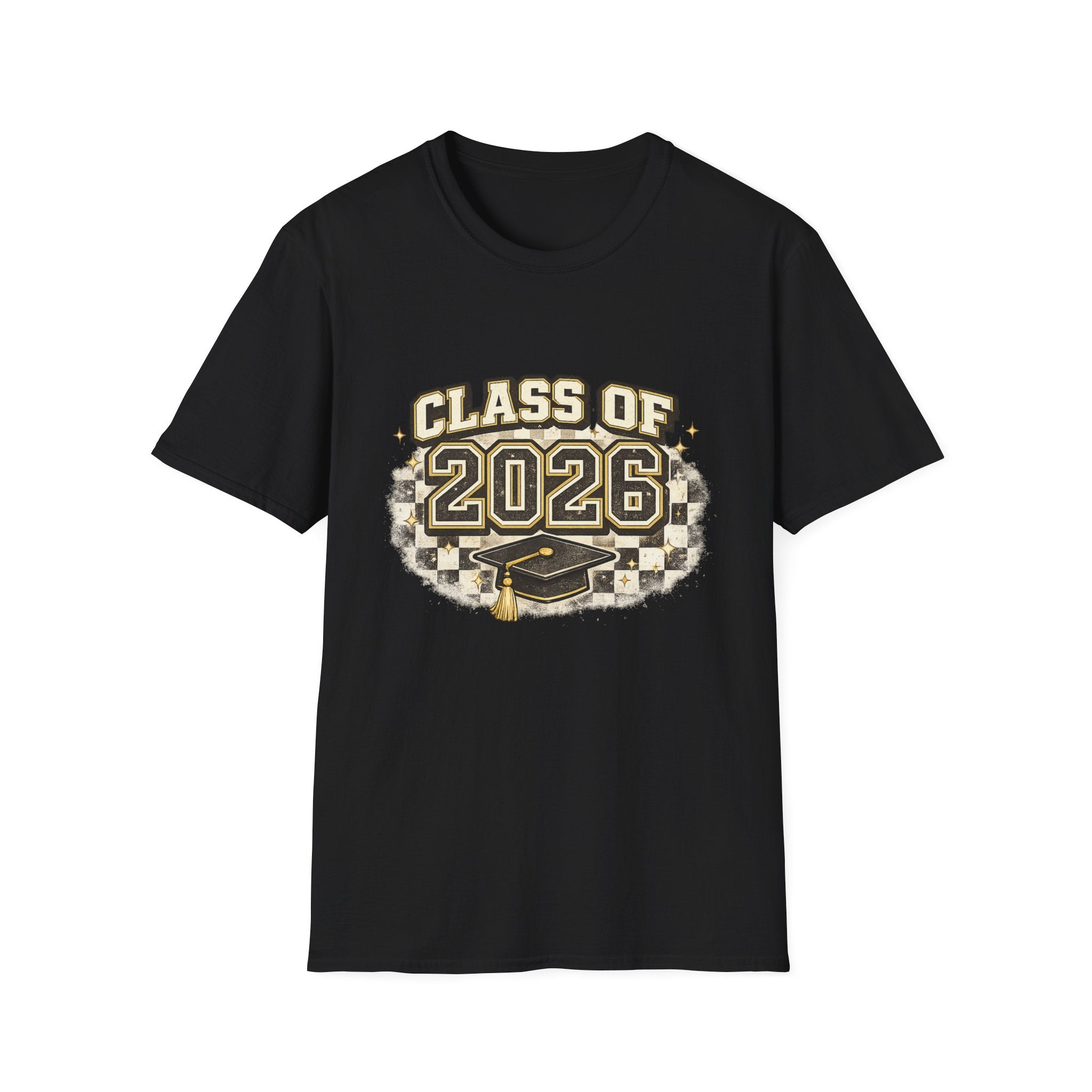 Class of 2026 Gold & Black Varsity Graphic Tee
