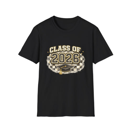 Class of 2026 Gold & Black Varsity Graphic Tee