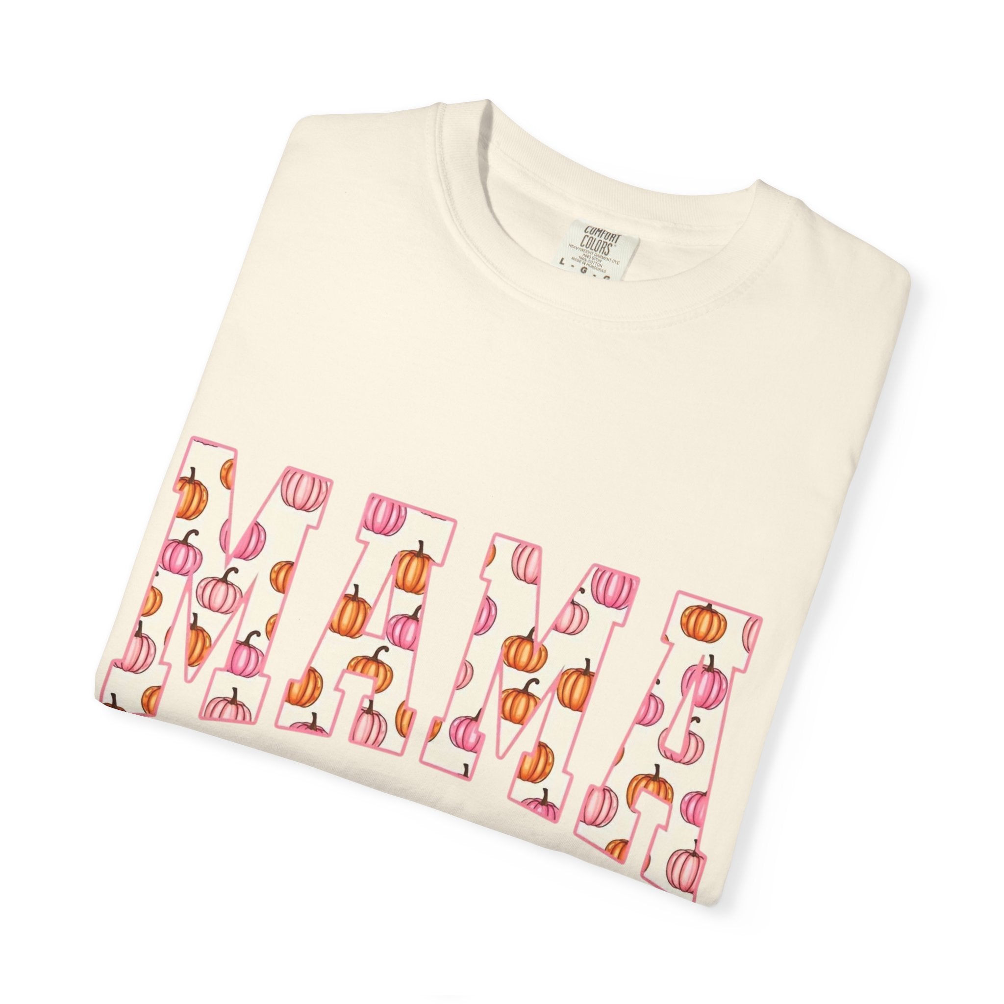 Pink Pumpkin Mama Varsity Tee