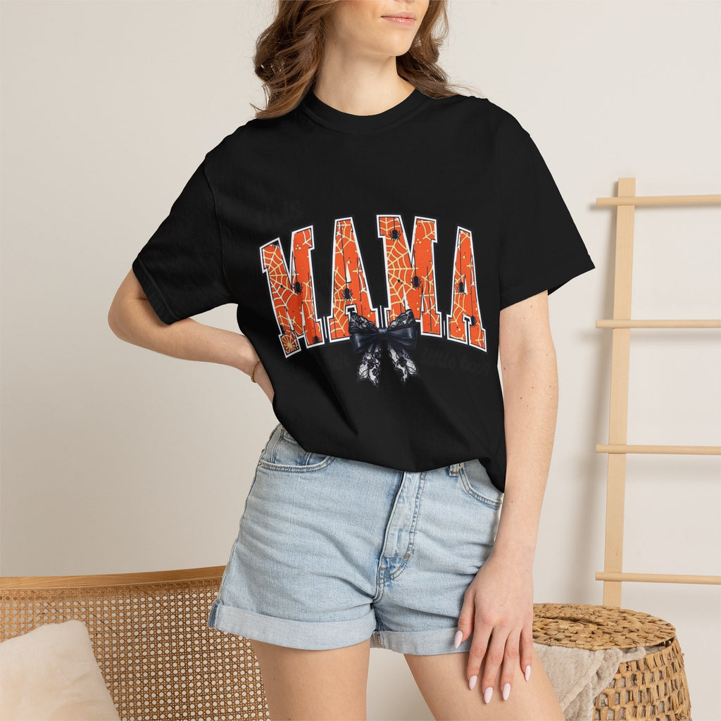 This Mama Loves Her Little Boos Coquette Halloween Tee