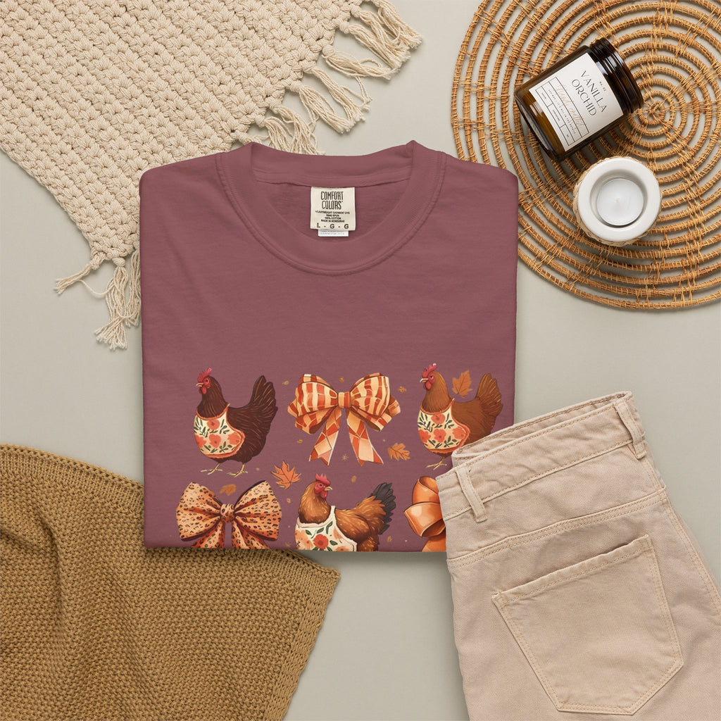 The Hen House Bows Tee 🐓