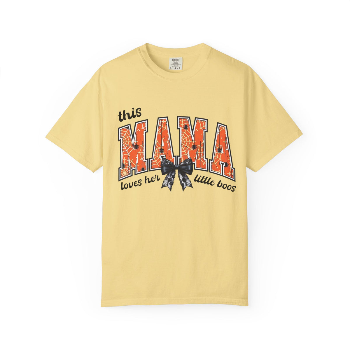 This Mama Loves Her Little Boos Coquette Halloween Tee