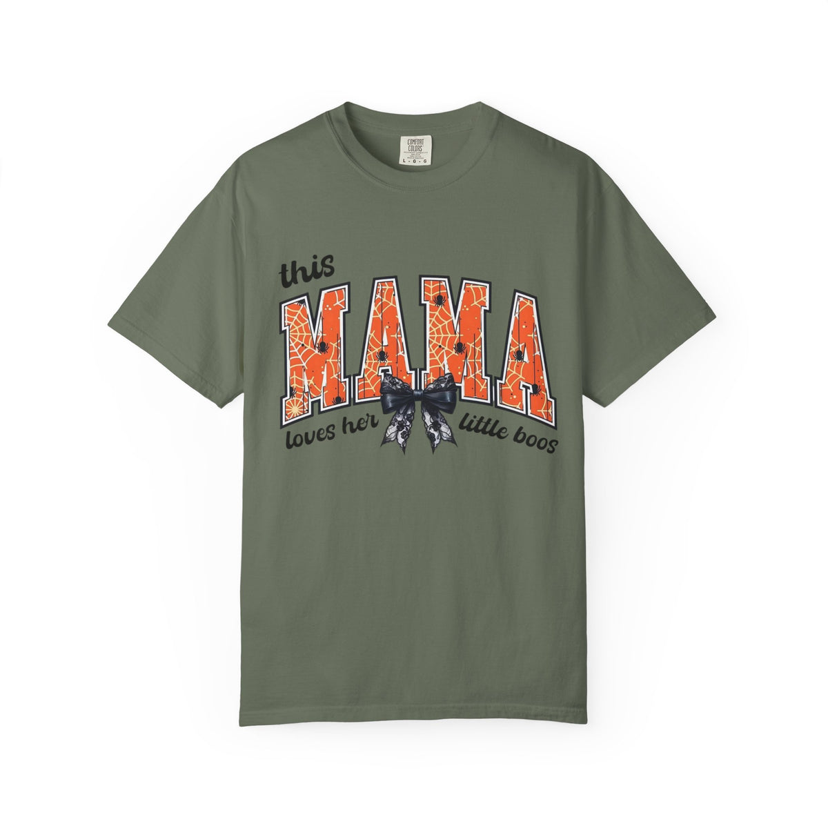 This Mama Loves Her Little Boos Coquette Halloween Tee