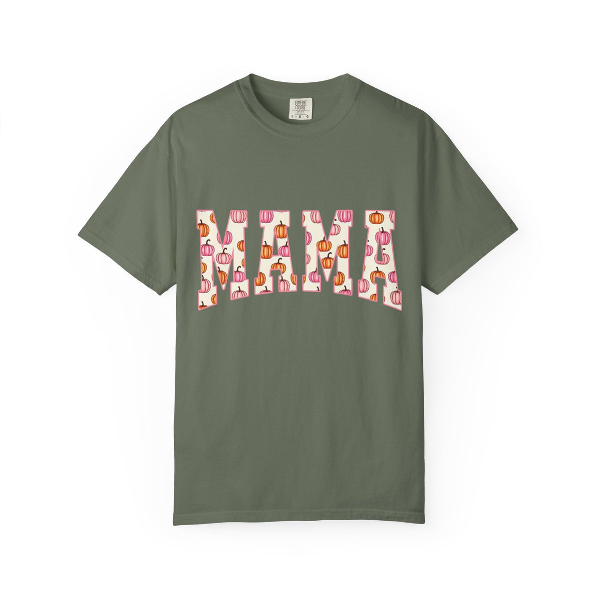 Pink Pumpkin Mama Varsity Tee