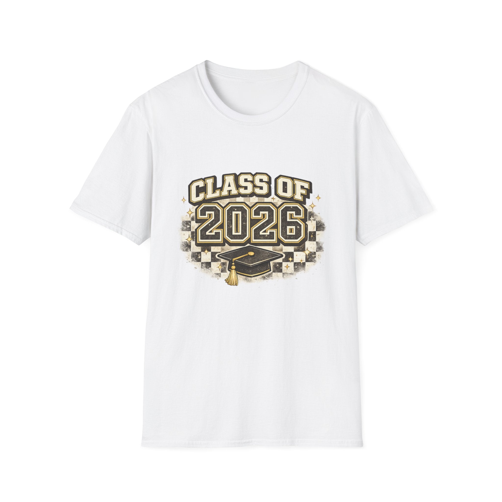 Class of 2026 Gold & Black Varsity Graphic Tee