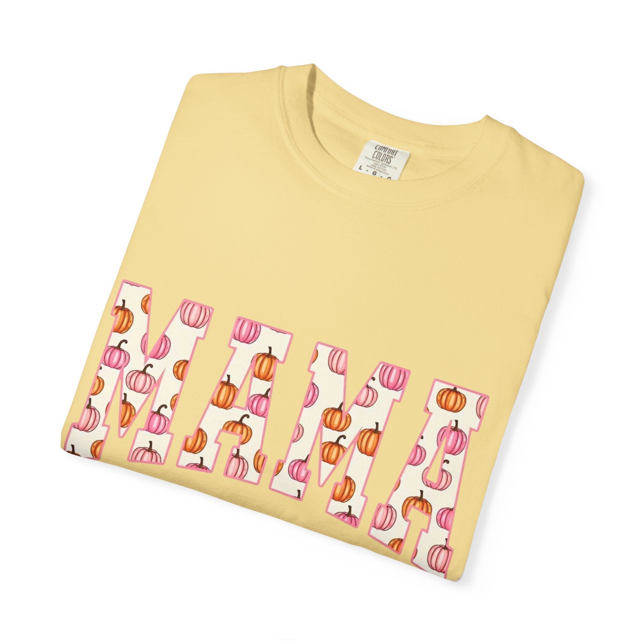 Pink Pumpkin Mama Varsity Tee