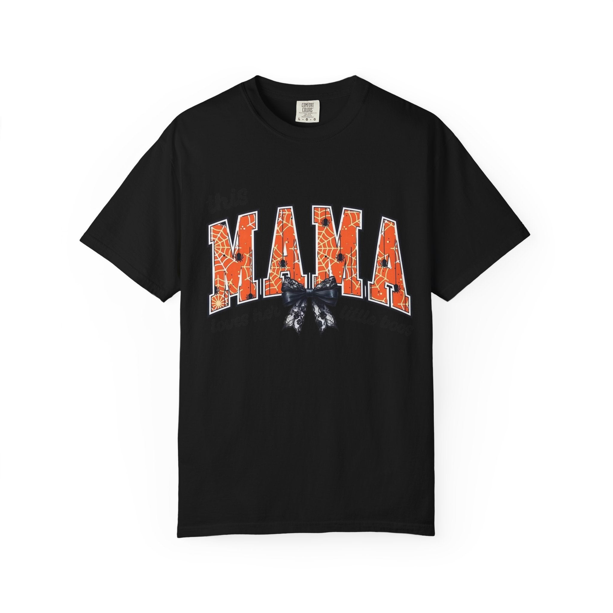 This Mama Loves Her Little Boos Coquette Halloween Tee