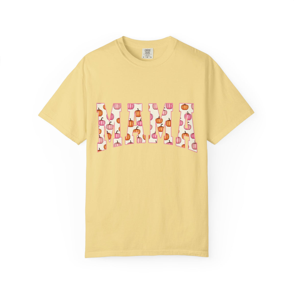 Pink Pumpkin Mama Varsity Tee