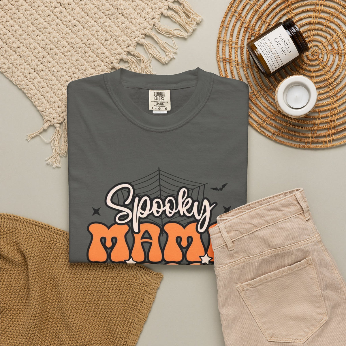 Spooky Mama Candy Corn Tee