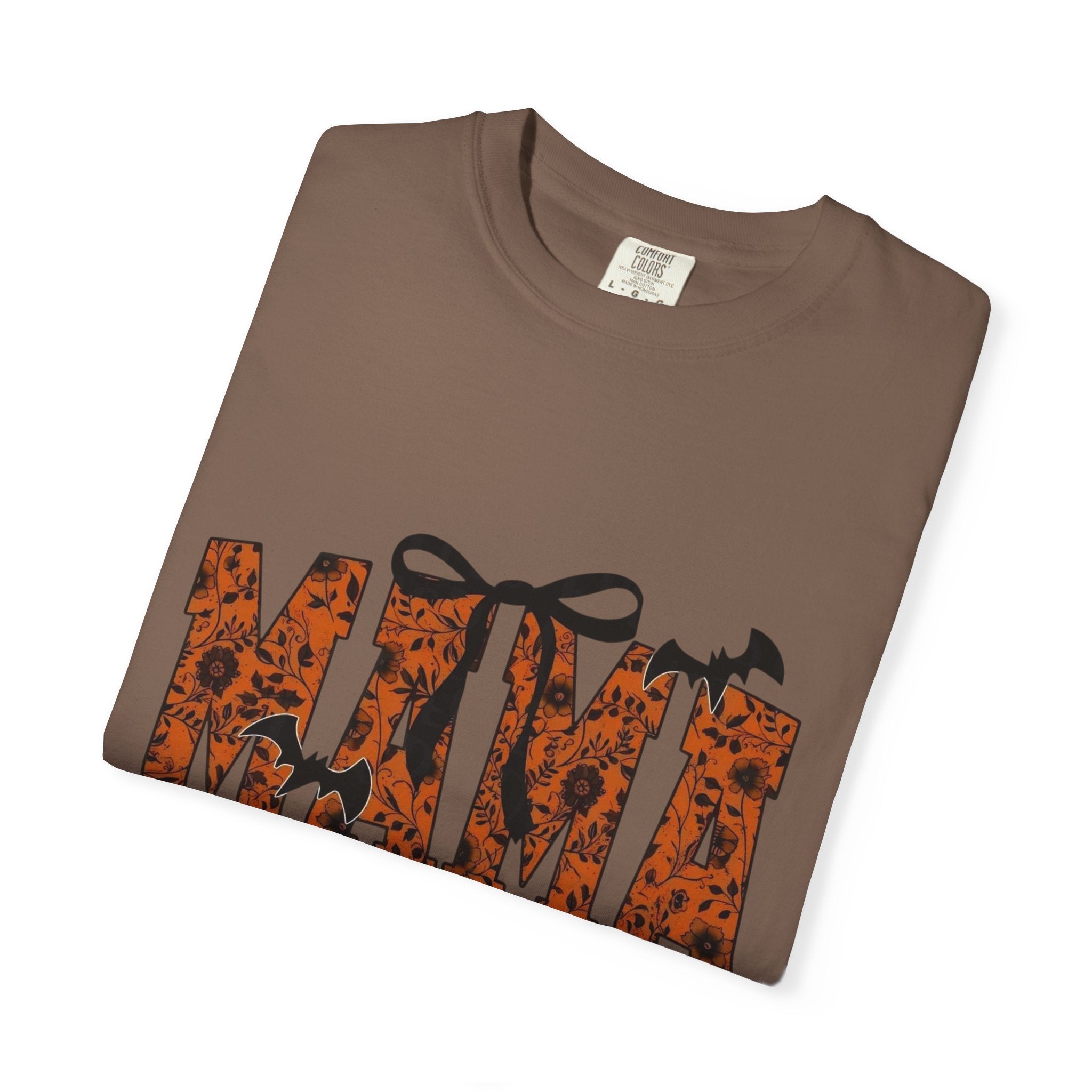 Autumn Floral Mama Halloween Tee