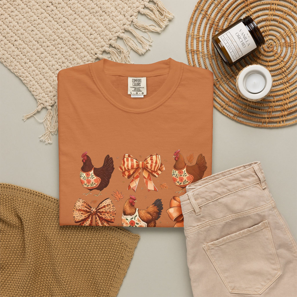 The Hen House Bows Tee 🐓