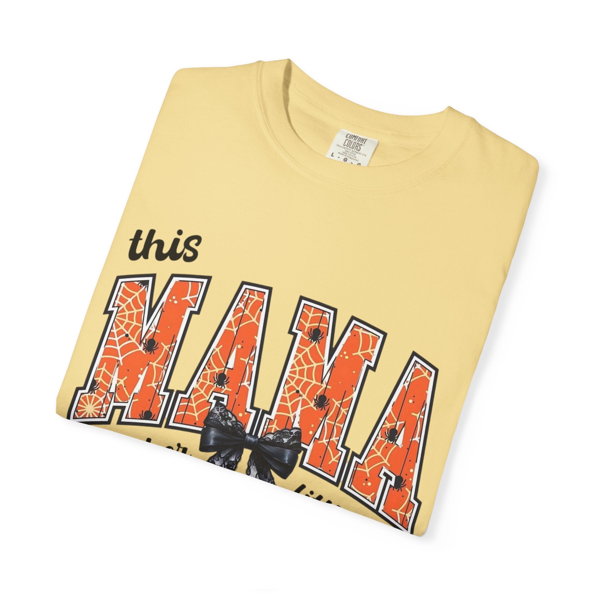 This Mama Loves Her Little Boos Coquette Halloween Tee