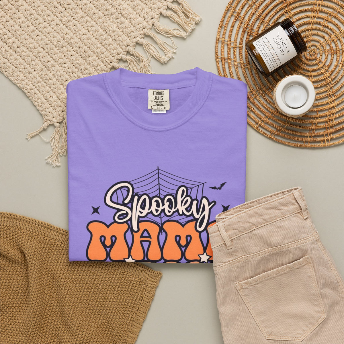 Spooky Mama Candy Corn Tee