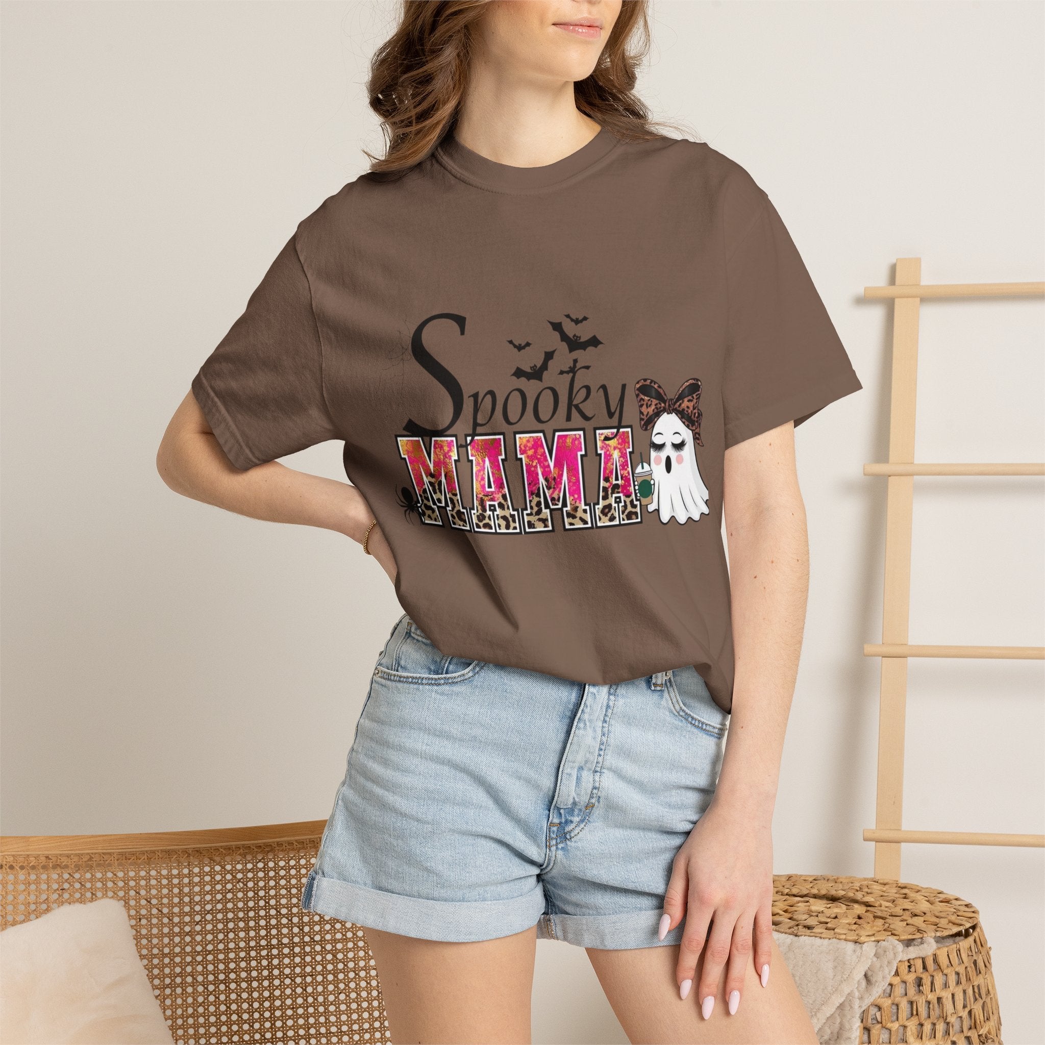 Spooky Mama Ghost Graphic Tee