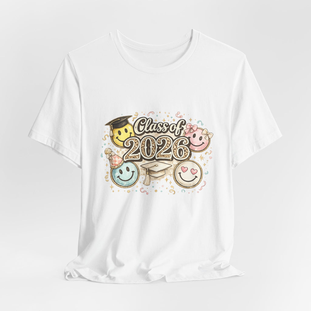 2026 Smiley Grad Tee