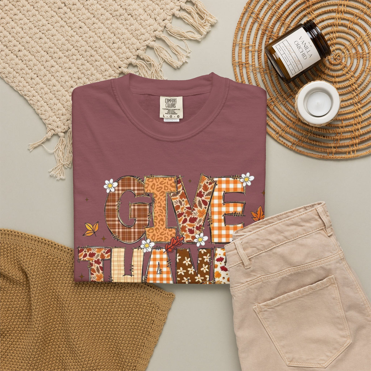 Give Thanks & Wear Bows Tee